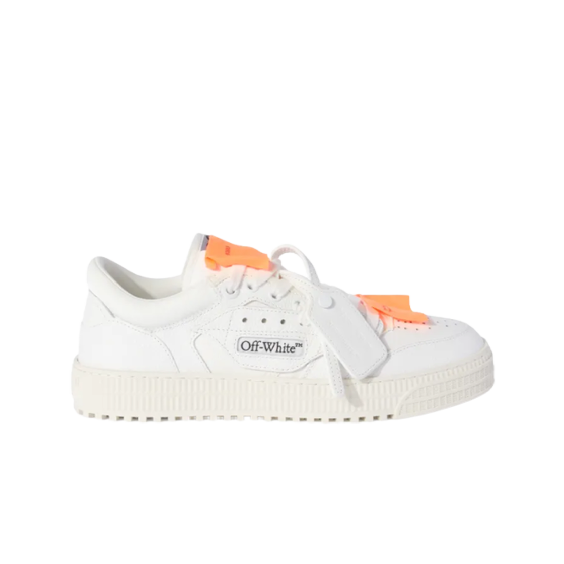 OMIA29KC99LEA0010120 Off-White Off Court 3.0 Low Sneakers White Orange