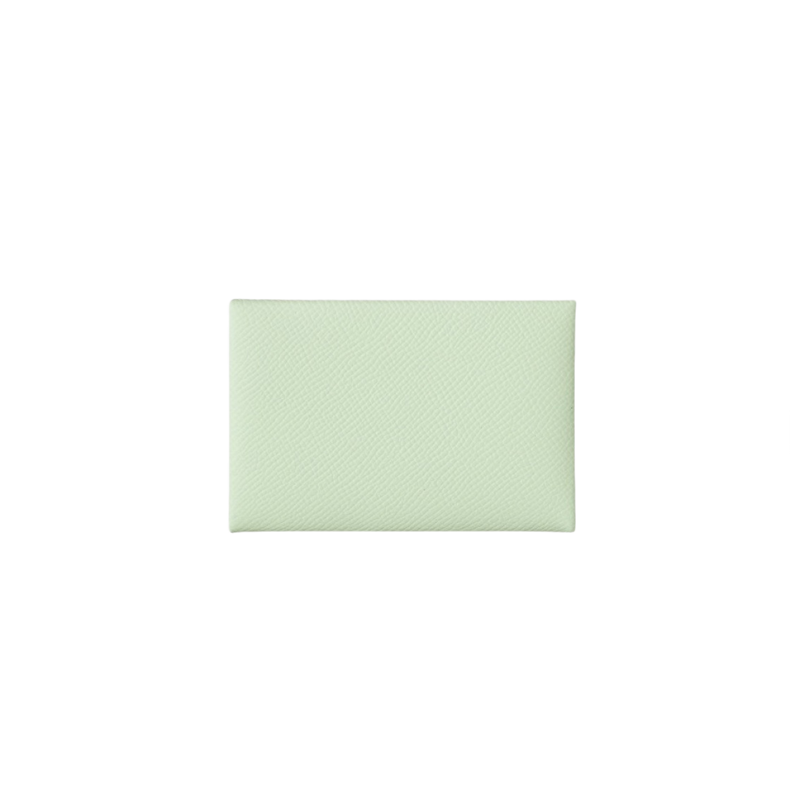 에르메스 칼비 카드 홀더 앱송 & 팔라듐 하드웨어 베르 피즈(Hermes Calvi Card Holder Epsom & Palladium Vert Fizz) - 1