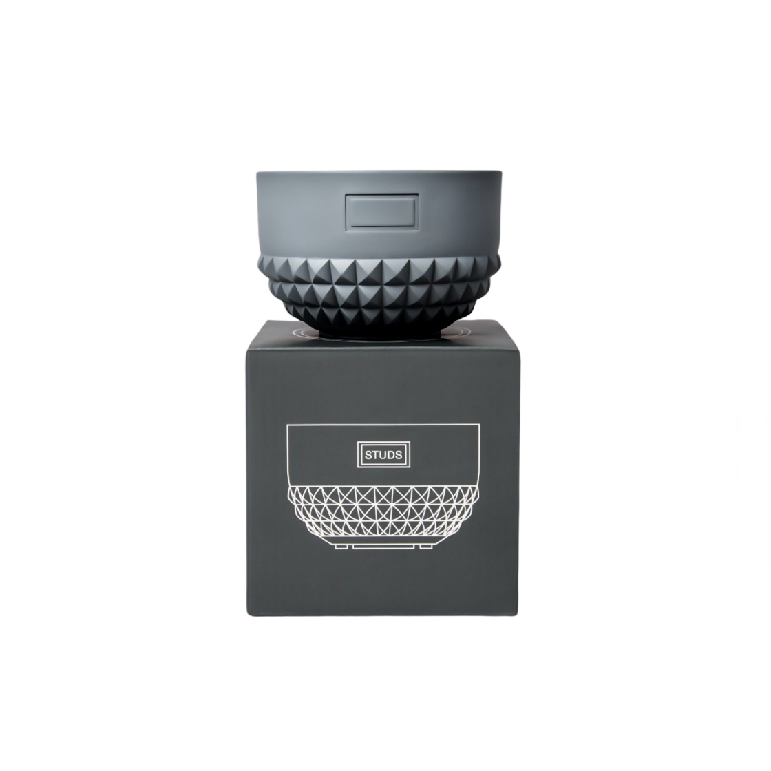 보타나이즈 플라 팟 보울 스터드 그레이(Botanize Pla Pot Bowl Studs Gray) - 2