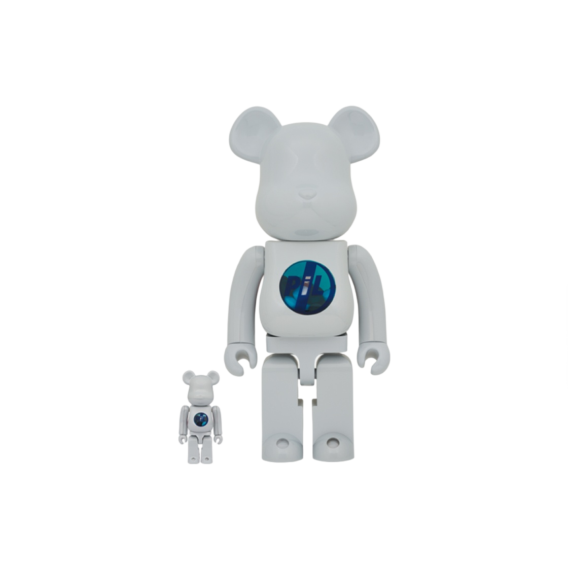 베어브릭 필 크롬 버전 100% & 400% 세트(Bearbrick Pil Chrome Ver. 100% & 400% Set) - 1