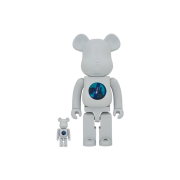 Bearbrick Pil Chrome Ver. 100% & 400% Set
