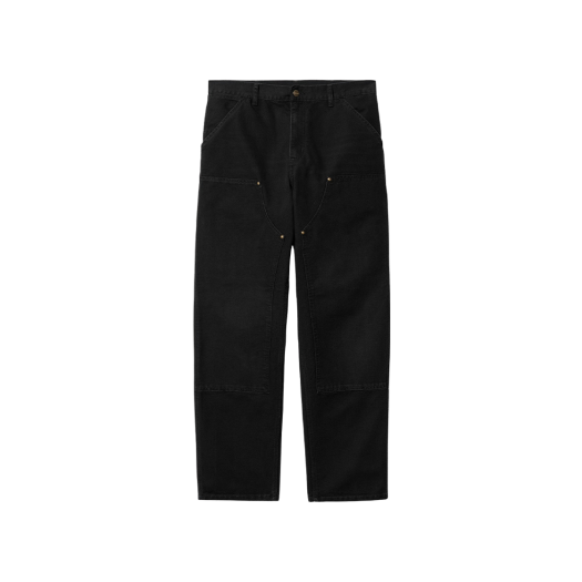 Carhartt WIP Dearborn Canvas Double Knee Pants Black Aged Canvas