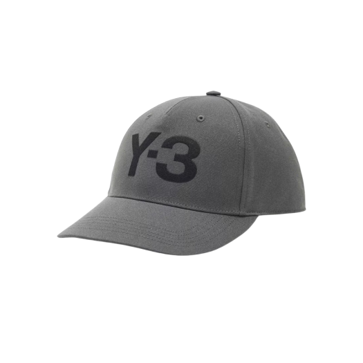 Y-3 Logo Cap Dark Grey Heather Solid Grey