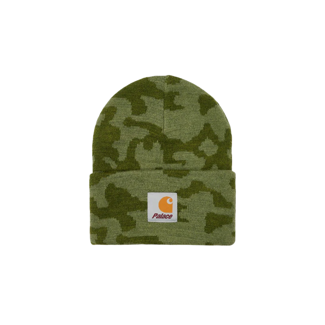 - Palace x Carhartt WIP Watch Hat Dollar Green Camo - 23FW - 대표 이미지 #1