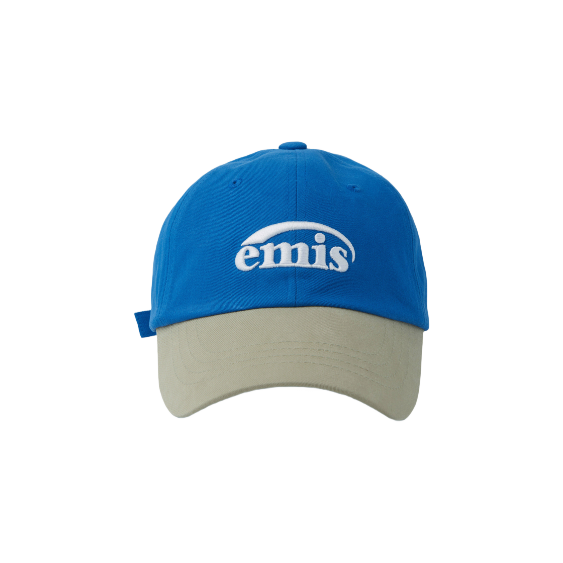 ◆EMIS◆ NEW LOGO MIX BALL CAPRENEWALBEIGEBLACK m1037_133491 Emis New Logo Mix Ball Cap Beige/Black Men's - SS24 - US
