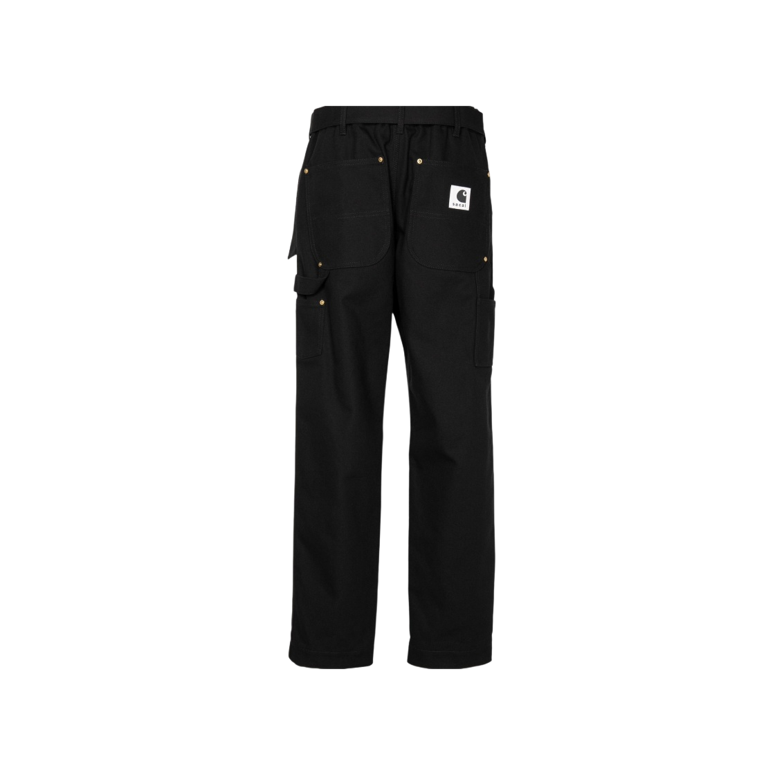사카이 x 칼하트 WIP 캔버스 팬츠 블랙 | Sacai | KREAM