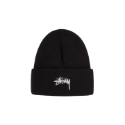 Stussy Stock Cuff Beanie Black