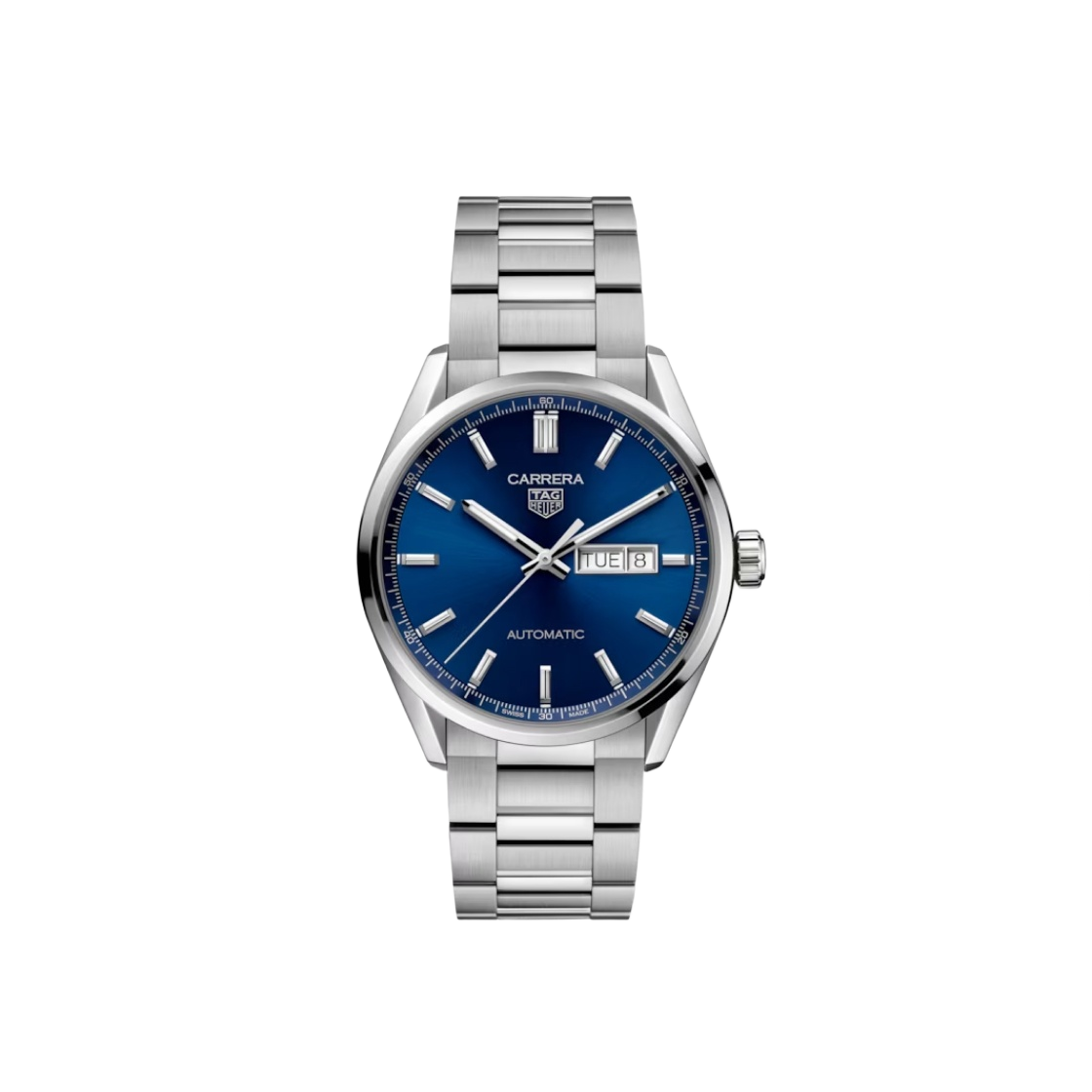 태그 호이어 까레라 데이데이트 칼리버 5 오토매틱 스틸 블루(TAG Heuer Carrera Day-Date Calibre 5 Automatic Steel Blue)