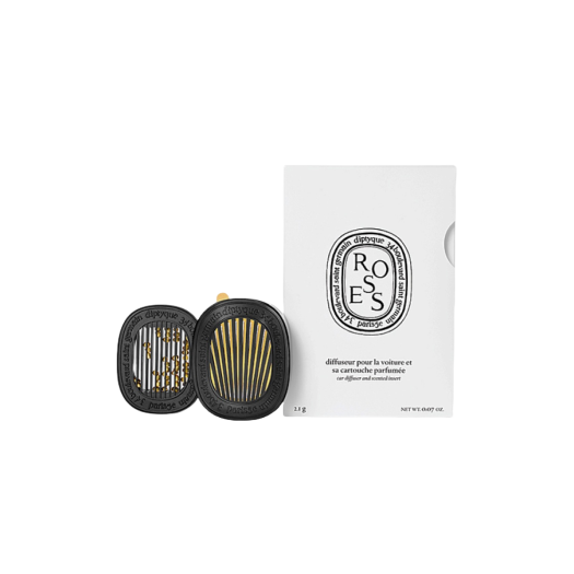 - Diptyque Car Diffuser Case & Refill Capsule Set Roses (Korean Ver.)