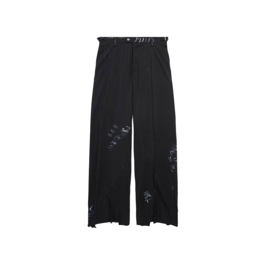 Balenciaga Graffiti Skater Tailored Pants Black