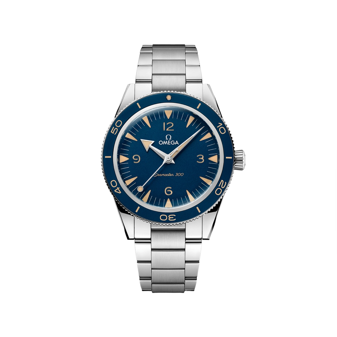 오메가 씨마스터 300M 코 액시얼 마스터 크로노미터 스틸 블루(Omega Seamaster 300M Co Axial Master Chronometer Steel Blue)