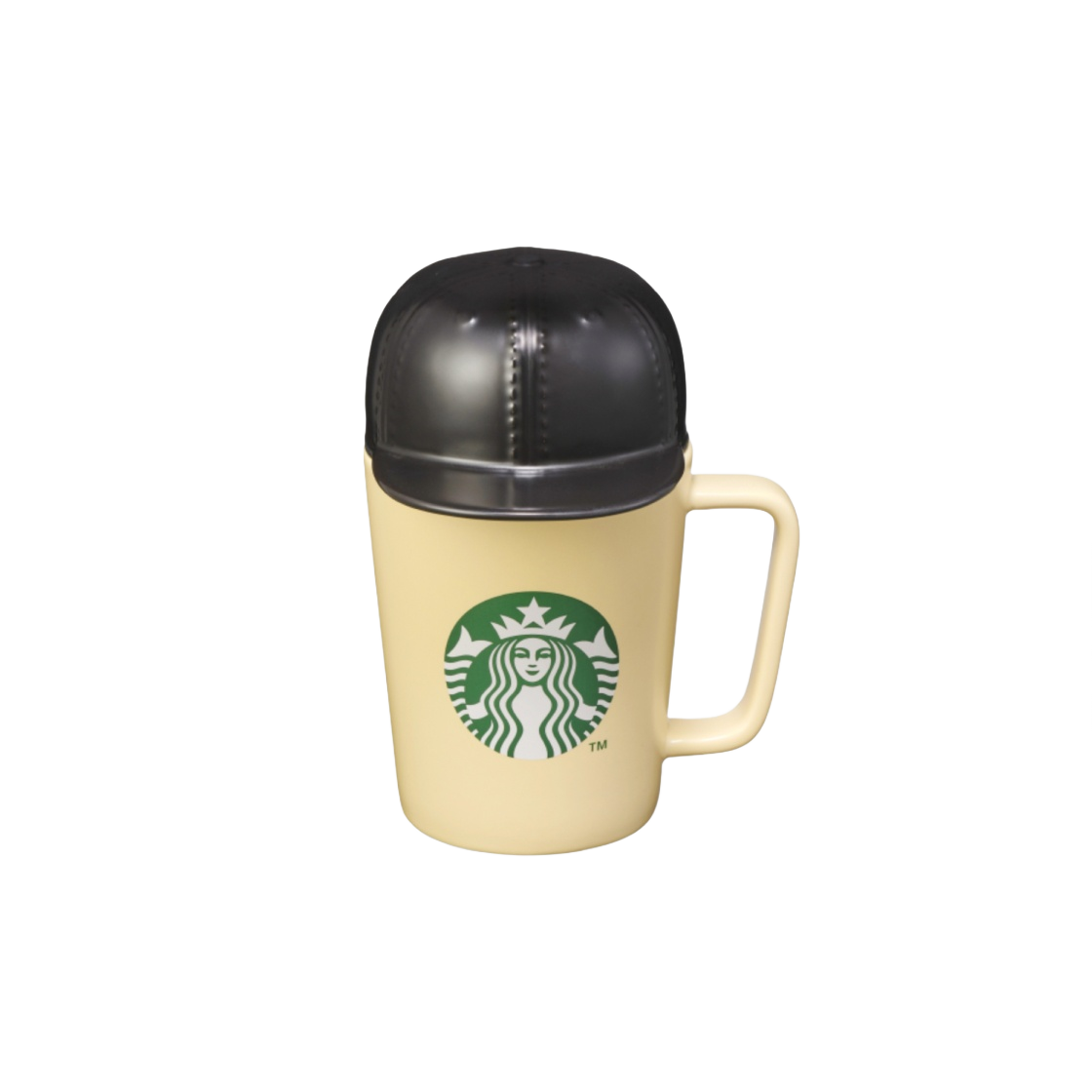 스타벅스 x 뉴에라 베이지 캡 머그 355ml(Starbucks x New Era Beige Cap Mug 355ml) - 1