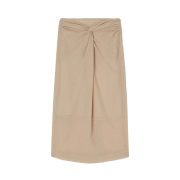 BEMUSE MANSION Twist point skirt Indi pink