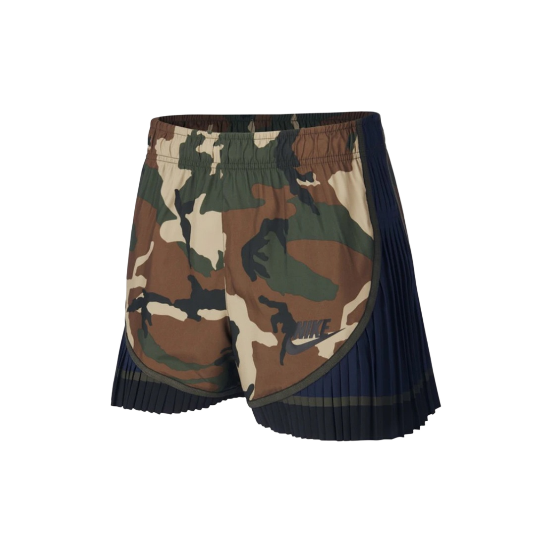 nike x sacai pleated tempo shorts