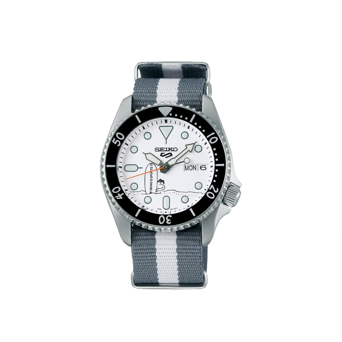 세이코 x 피너츠 5 스포츠 SRPK25 55주년 리미티드 에디션(Seiko x Peanuts 5 Sports SRPK25 55th Anniversary Limited Edition) - 1