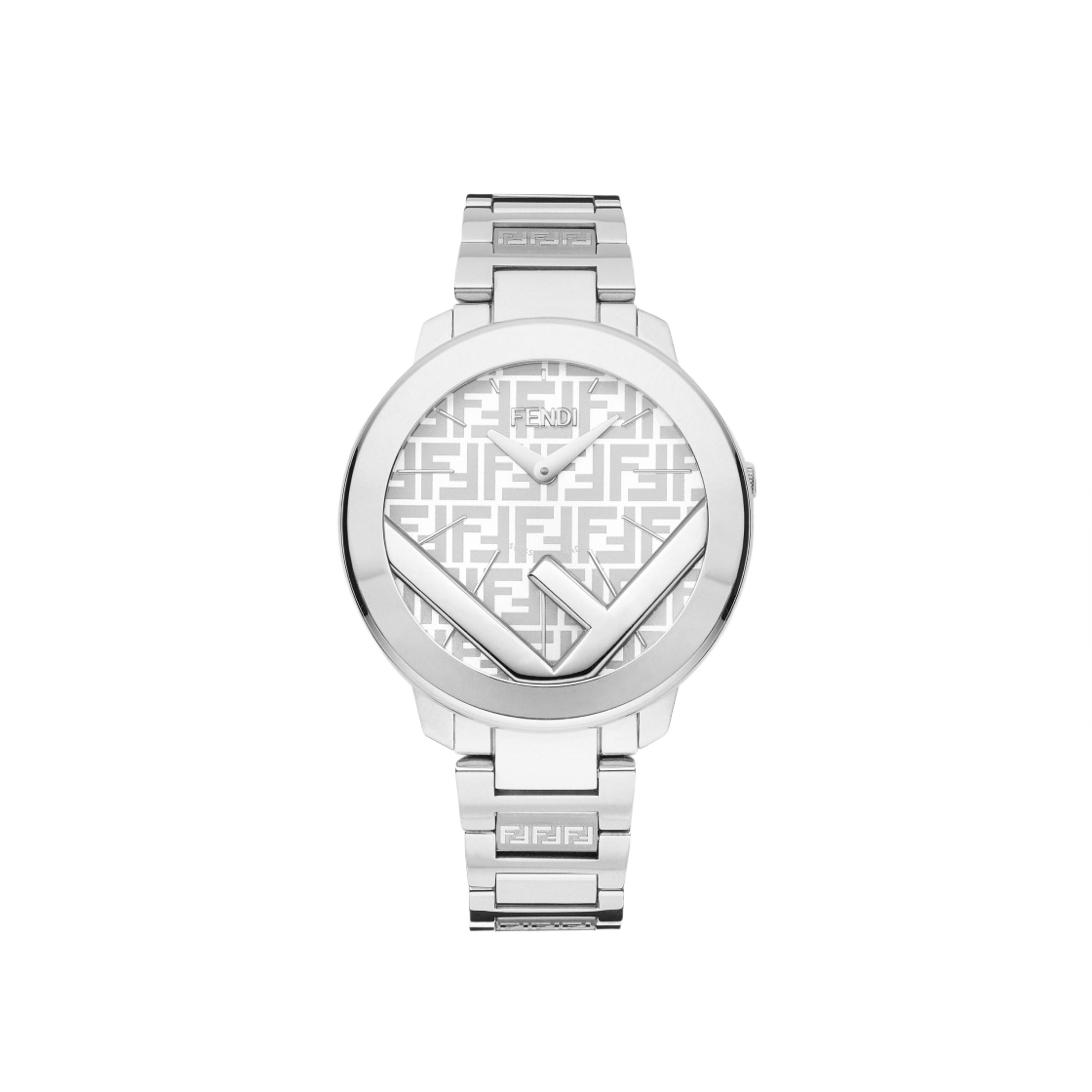 FOW975A17IF0QW0 Fendi F Is Fendi 36mm Watch Silver