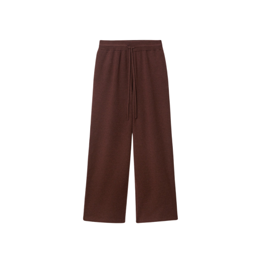 Burberry Rose Wool Blend Track Pants Treacle
