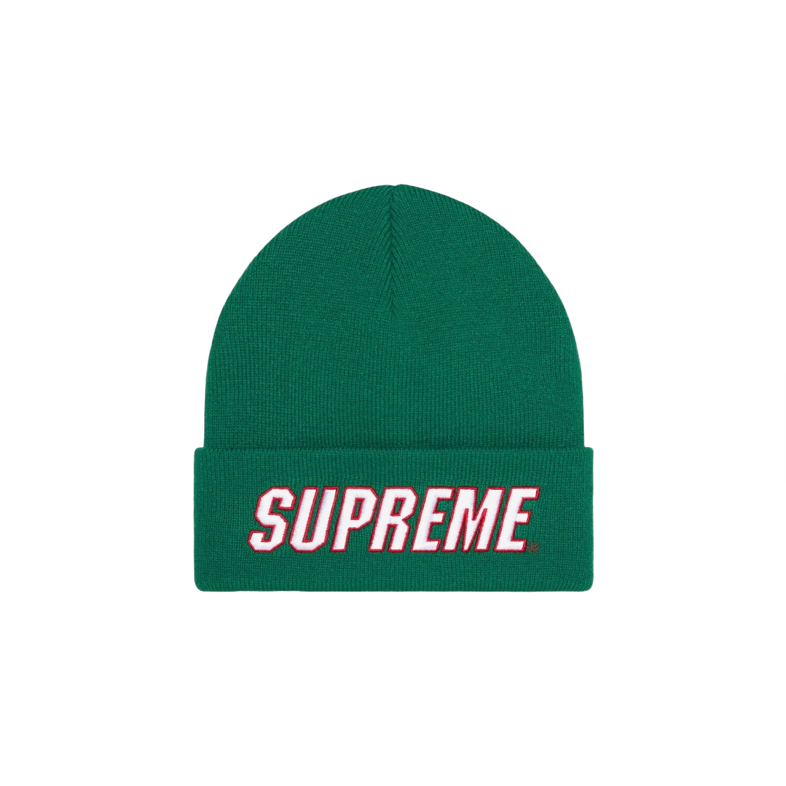 슈프림 슬랜트 비니 그린 - 23FW