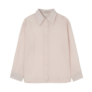 BEMUSE MANSION Wrinkle loose fit shirts Light pink