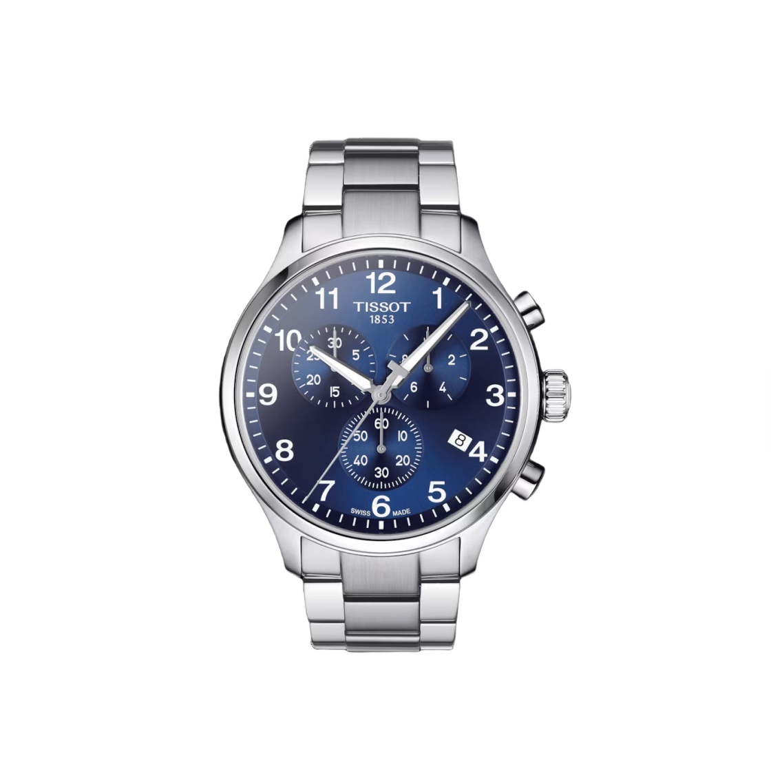 티쏘 크로노 XL 클래식 45mm 스테인리스 스틸 블루(Tissot Chrono XL Classic 45mm Strainless Steel Blue)