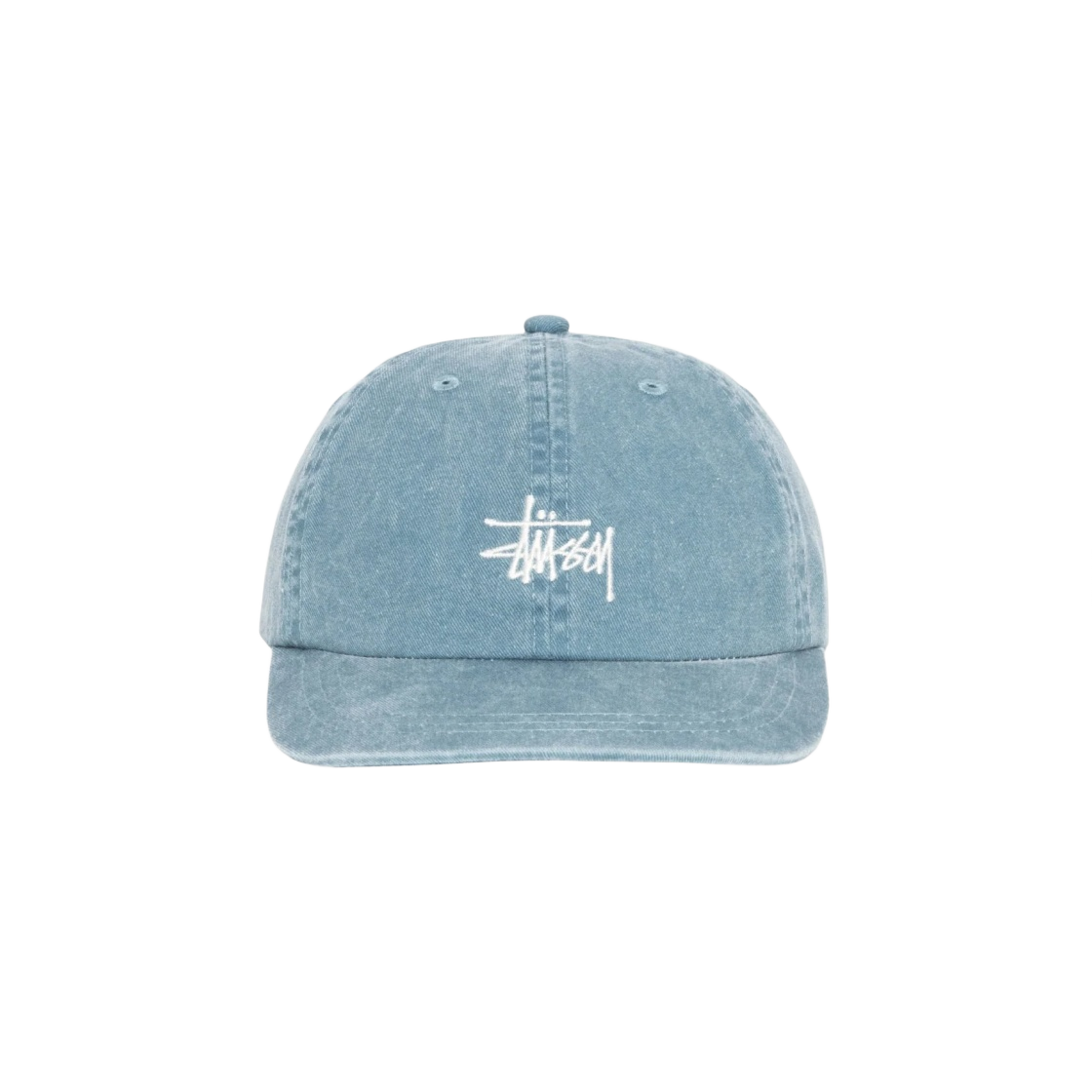 스투시 워시드 스탁 로우 프로 캡 다크 틸(Stussy Washed Stock Low Pro Cap Dark Teal) - 2