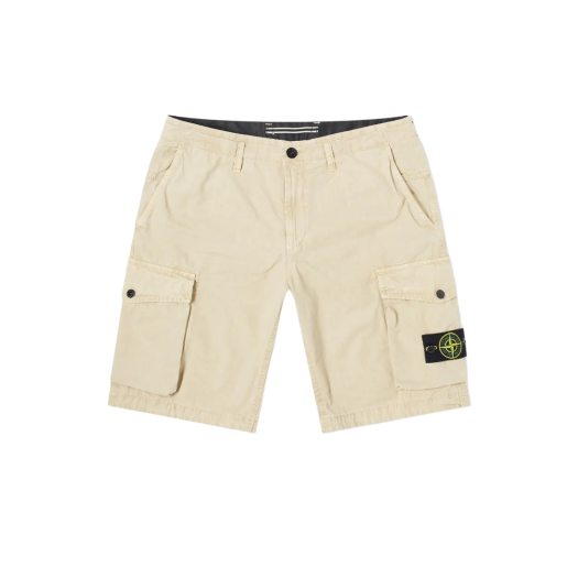 Stone Island L07WA T.CO+OLD Bermuda Shorts Sand - 21SS