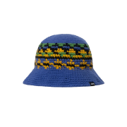 Stussy Fairisle Bucket Hat Blue