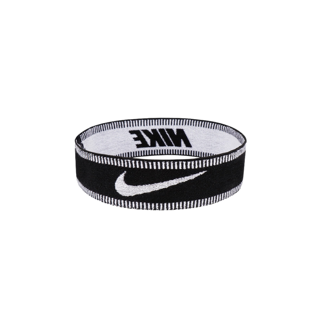 나이키 스포츠 헤드밴드 블랙 화이트(Nike Sports Headband Black White) - 1
