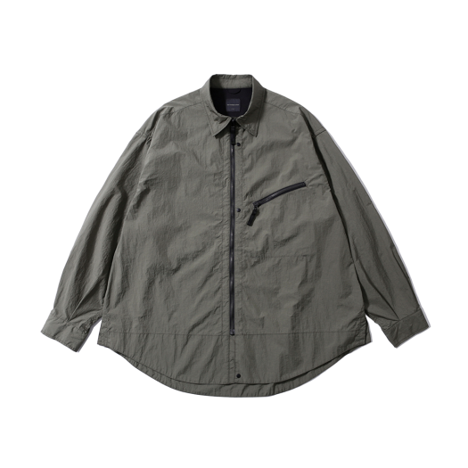 PMF024-01JK02 [쿠폰, 더블적립] [SS24] moif Flyer Shirt Jacket Stone Ripstop
