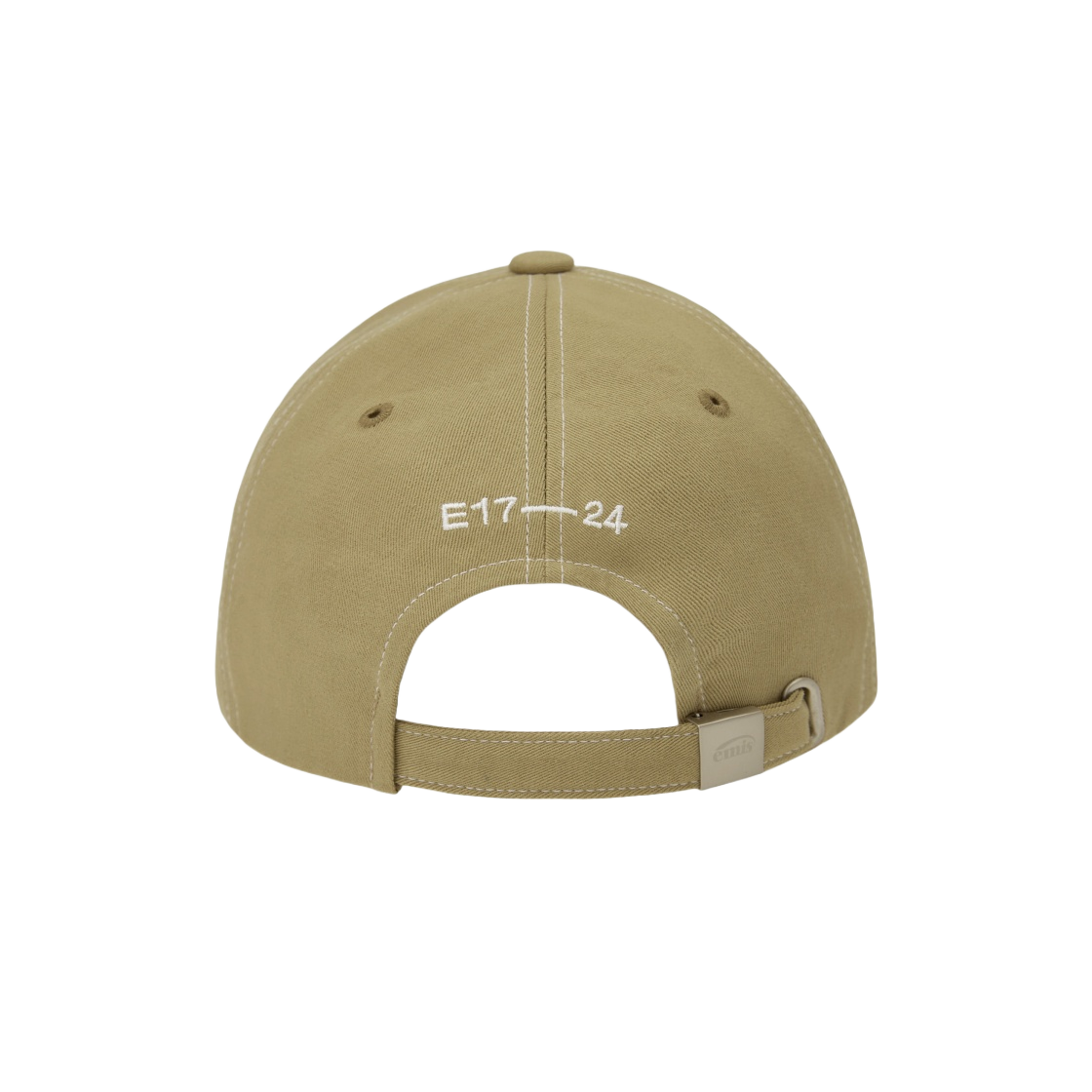 キャップ ^EMIS^ WHITE STITCH BALL CAPKHAKI BEIGE m1037_1334578 ☆【EMIS (エミス)】☆WHITE STITCH BALL CA.P☆キャップ
