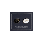 Peaceminusone Logo Pin Set #3 Black White