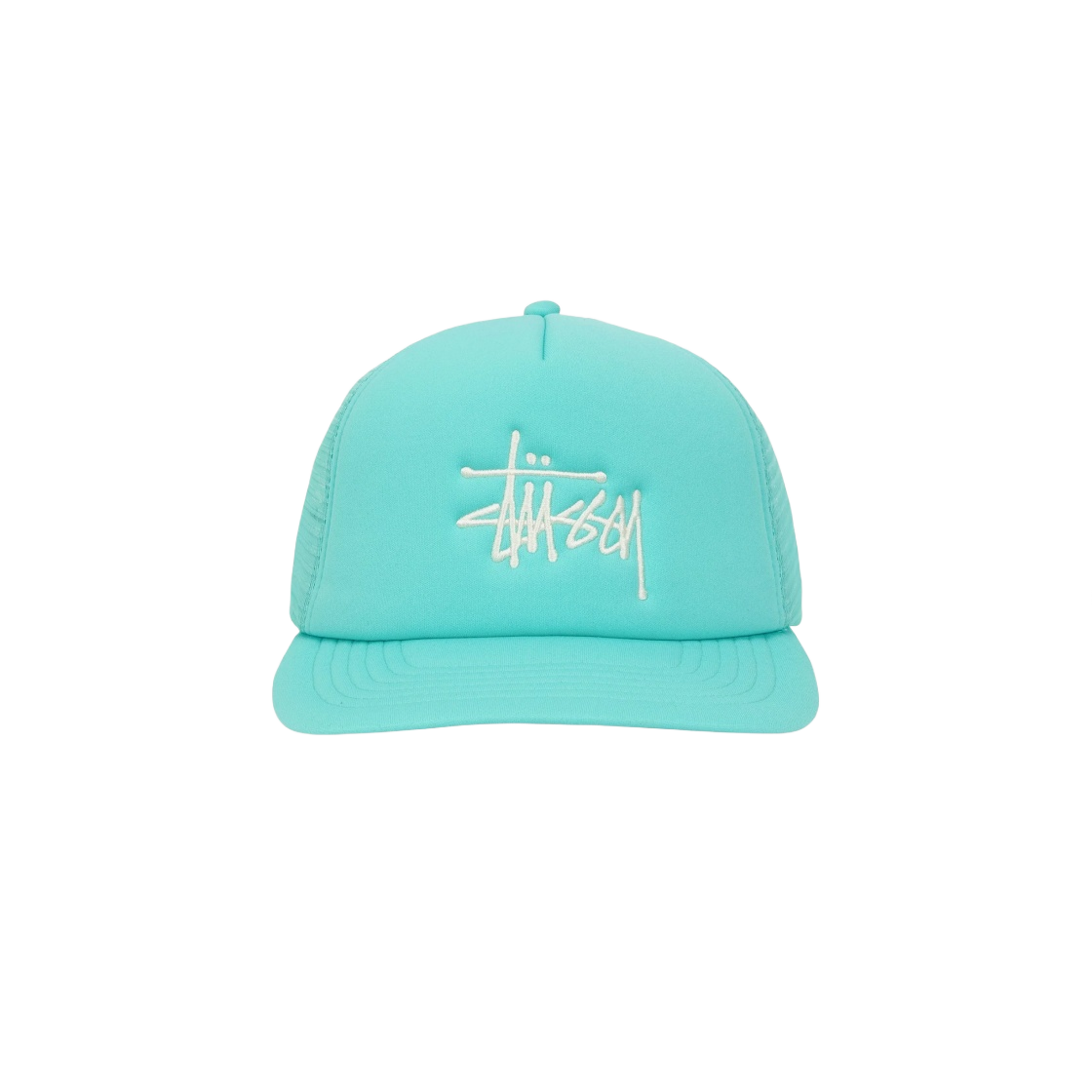 스투시 베이직 트러커 캡 터콰이즈(Stussy Basic Trucker Cap Turquoise) - 2