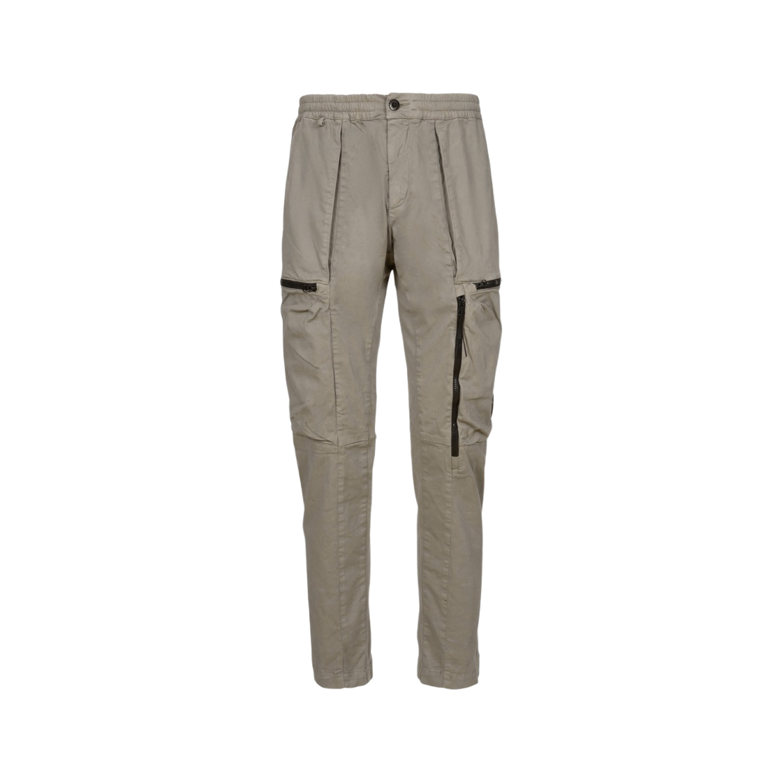 13CMPA125A005529G939 C.P. Company Stretch Sateen Pants Metal Grey - 22FW - 대표 이미지 #1