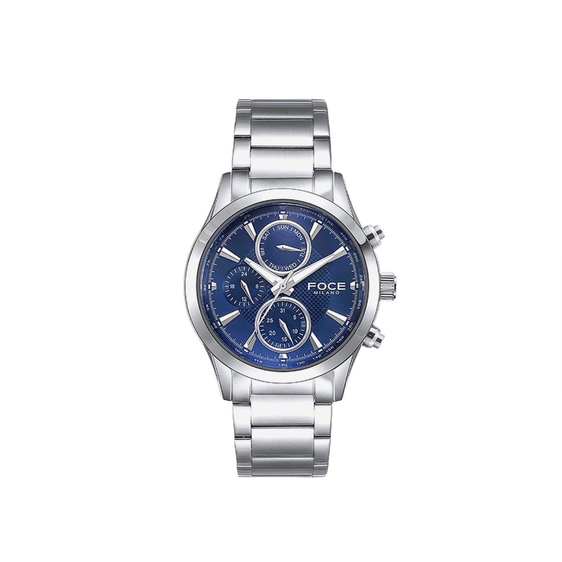 포체 FM7613BU 멀티 펑션 스테인리스 스틸 42mm 블루(Foce FM7613BU Multi-Function Stainless Steel 42mm Blue)