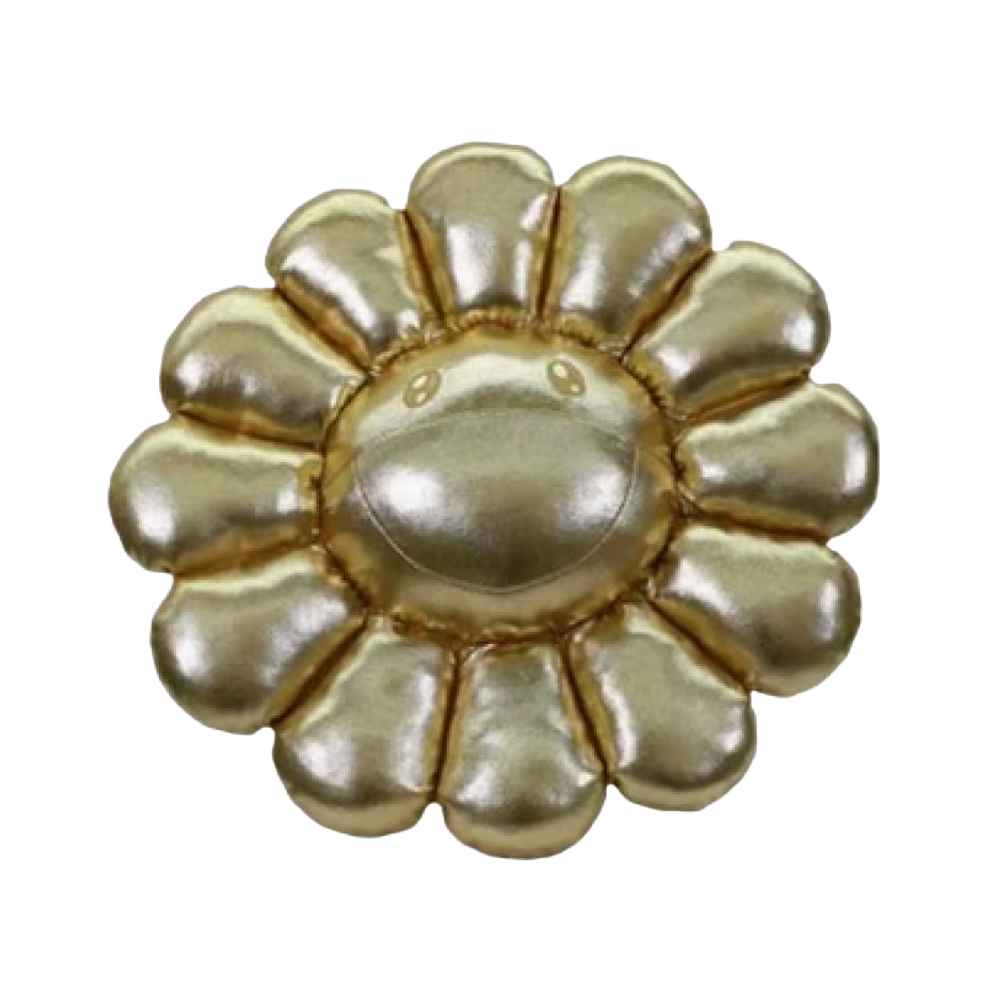- Kaikai Kiki Flower Cushion 60cm Gold - 대표 이미지 #1