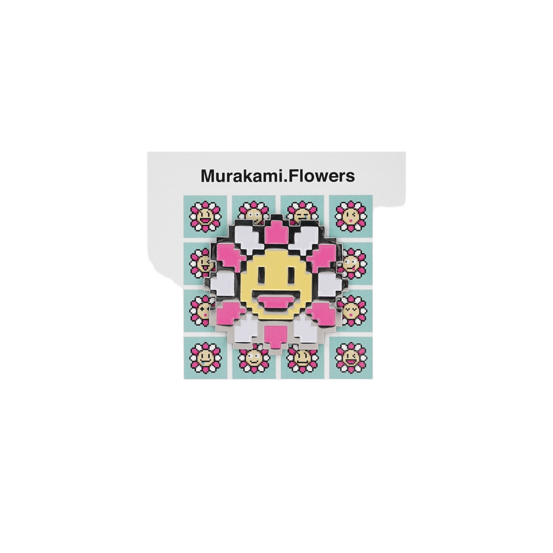 - Kaikai Kiki Murakami Flower 37mm Pin Multi