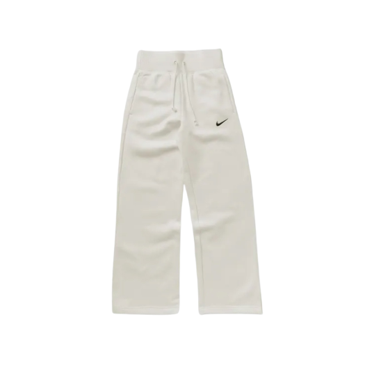(W) Nike NSW Phoenix Fleece High Waisted Wide Leg Sweatpants Sail - Asia