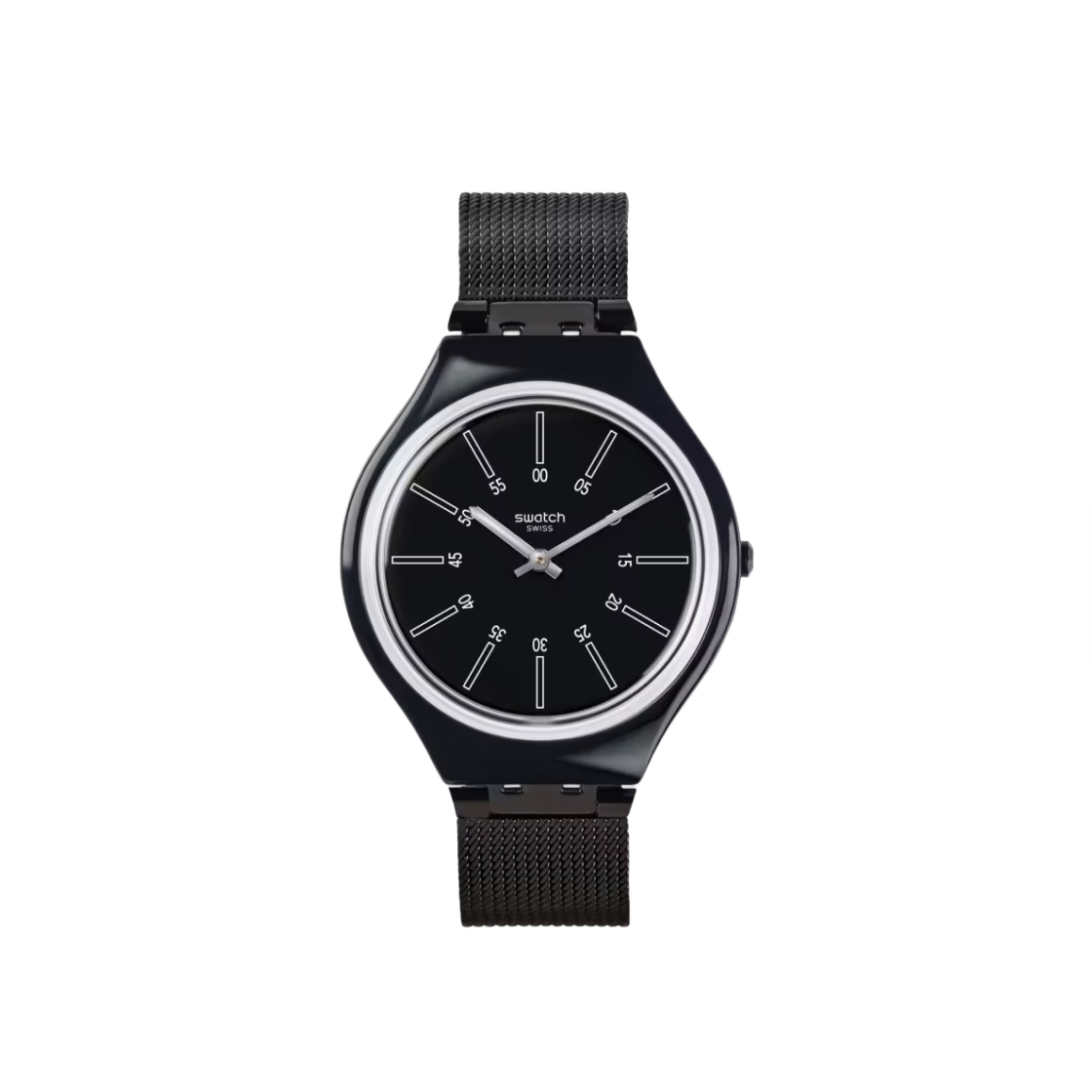 스와치 스키노트 쿼츠 블랙(Swatch Skinotte Quartz Black)