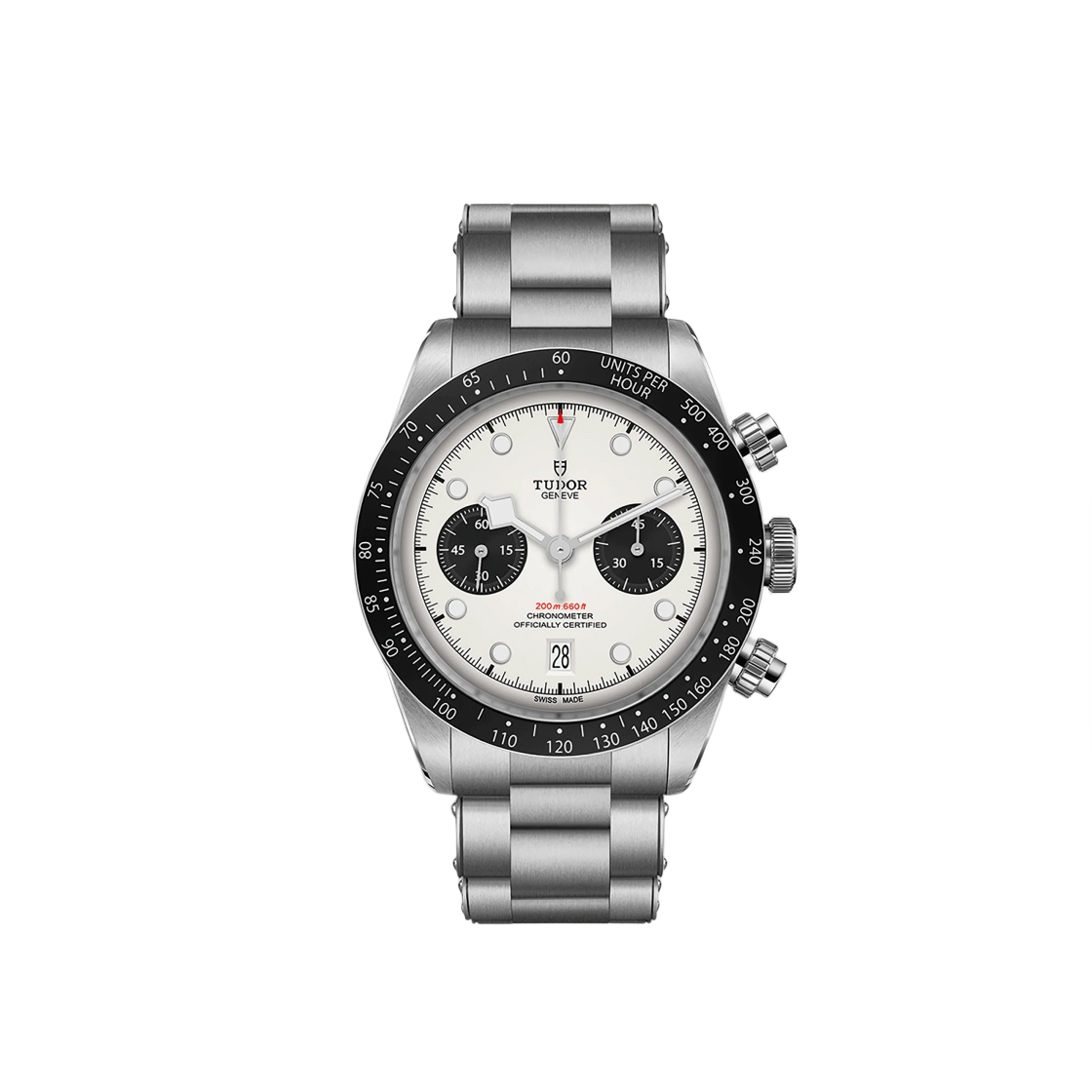 튜더 블랙 베이 크로노 MT5813 스틸 브레이슬릿 오팔린(Tudor Black Bay Chrono MT5813 Steel Bracelet Opaline)