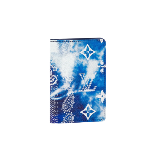 Louis Vuitton Monogram Bandana Pocket Organizer Blue