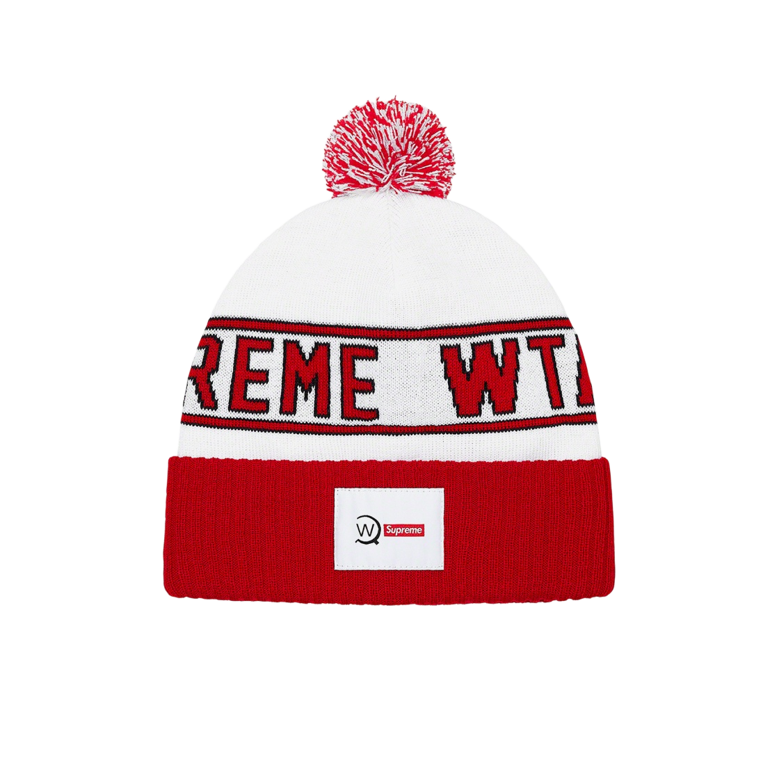 슈프림 x 더블탭스 비니 화이트 - 21FW | Supreme | KREAM