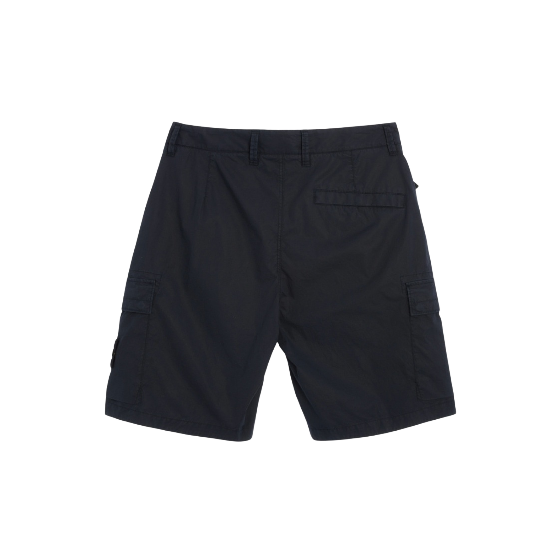 7615L0803-V0020 Stone Island L0803 Stretch Cotton Tela Paracadute Garment Dyed Cargo Bermuda Shorts Navy Blue - 22SS - #2