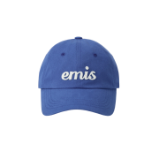 Emis Applique Ball Cap Blue