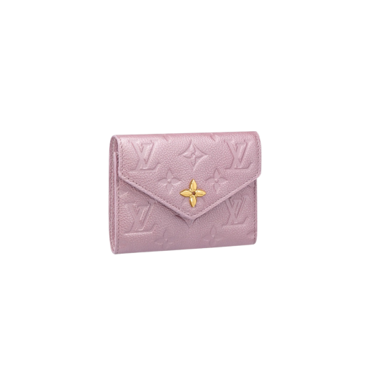 Louis Vuitton Victorine Wallet Monogram Empreinte Pearly Lilac
