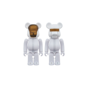 Bearbrick x Daft Punk White Suit Ver. 2 Pack 100%