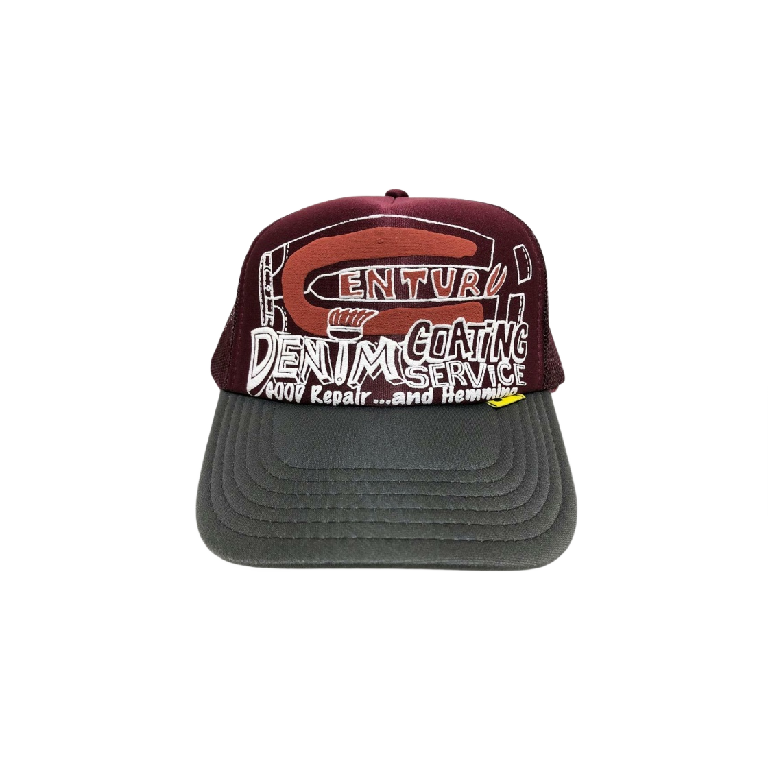캐피탈 센츄리 데님 코팅 서비스 캡 와인(Kapital Century Denim Coating Service Cap Wine) - 2