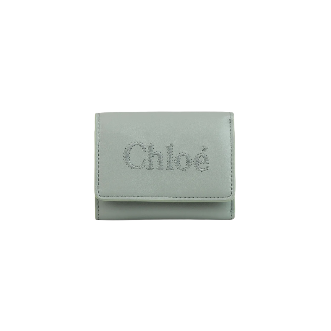 끌로에 센스 미니 트라이폴드 베이 그린(Chloe Sense Mini Tri-Fold Bay Green)