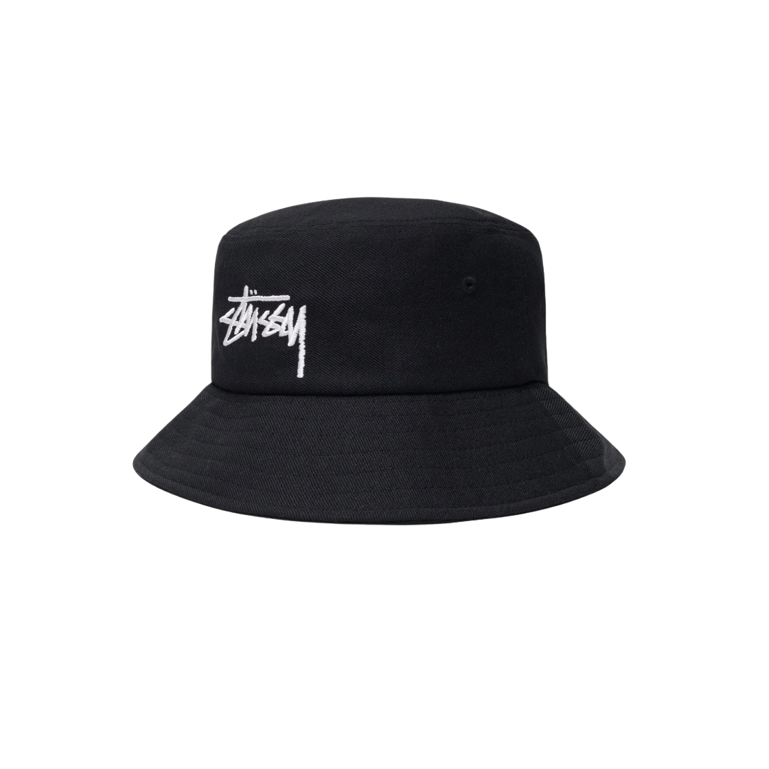 스투시 빅 스탁 버킷햇 블랙