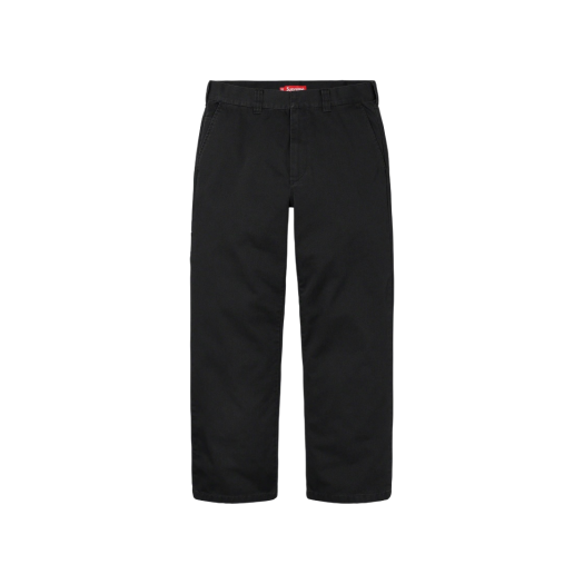 Supreme Work Pants Black - 23FW