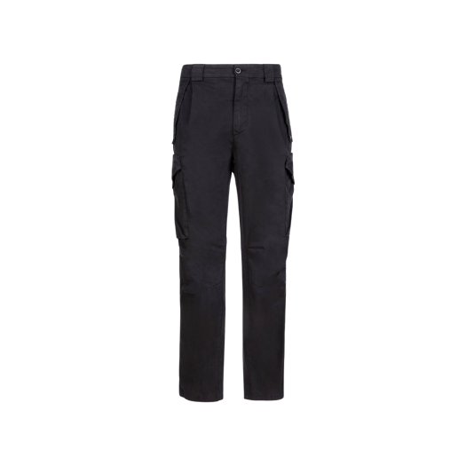 C.P. Company Stretch Sateen Pants Loose Fit Black - 23FW